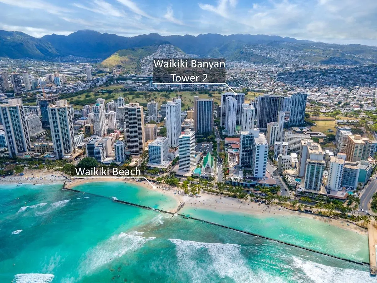 Apartment Tropical Retreat Near Waikiki Beach With Parking Honolulu